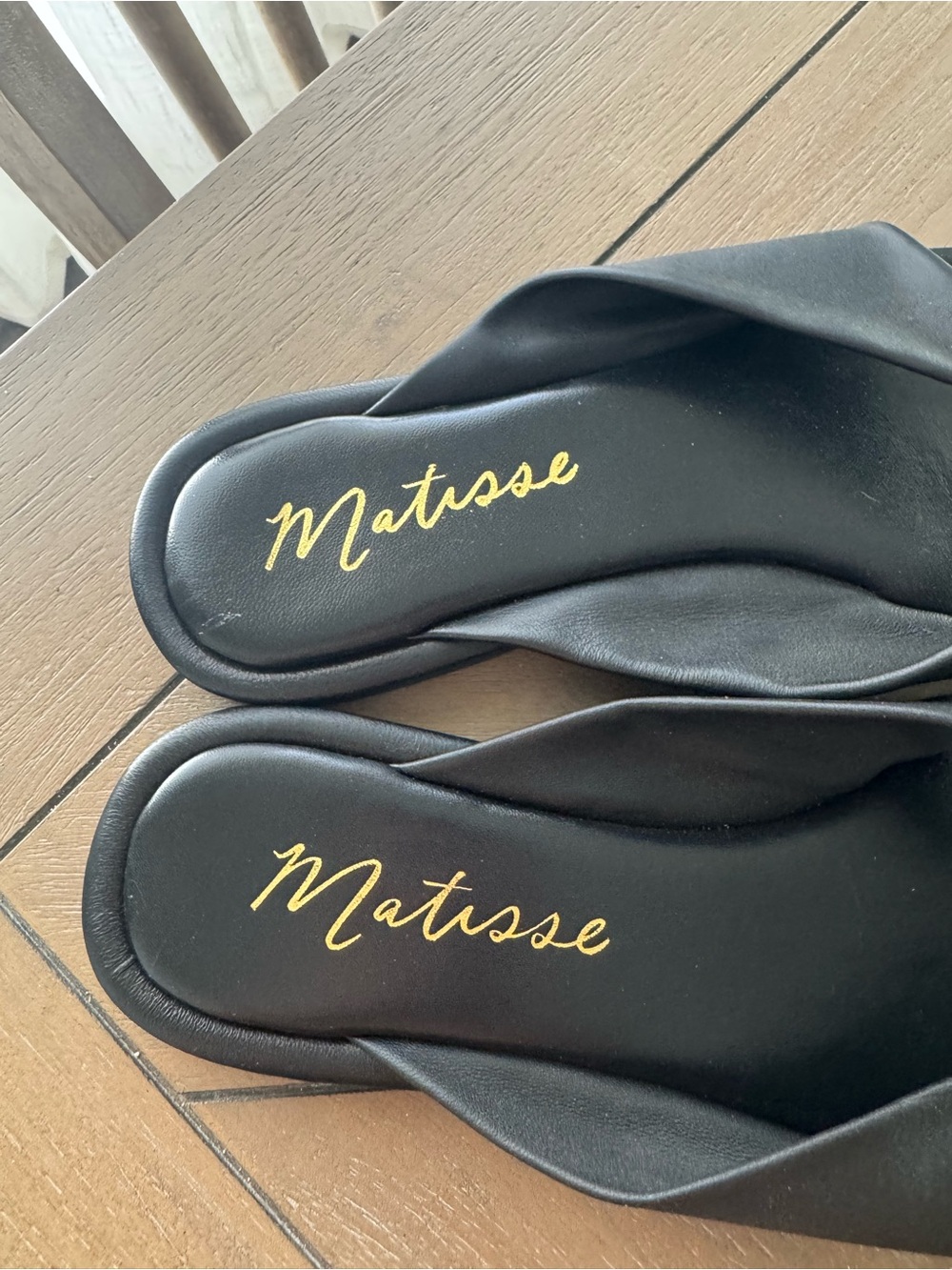 Matisse Mirage Sandals - Black Leather - Picture 7 of 15